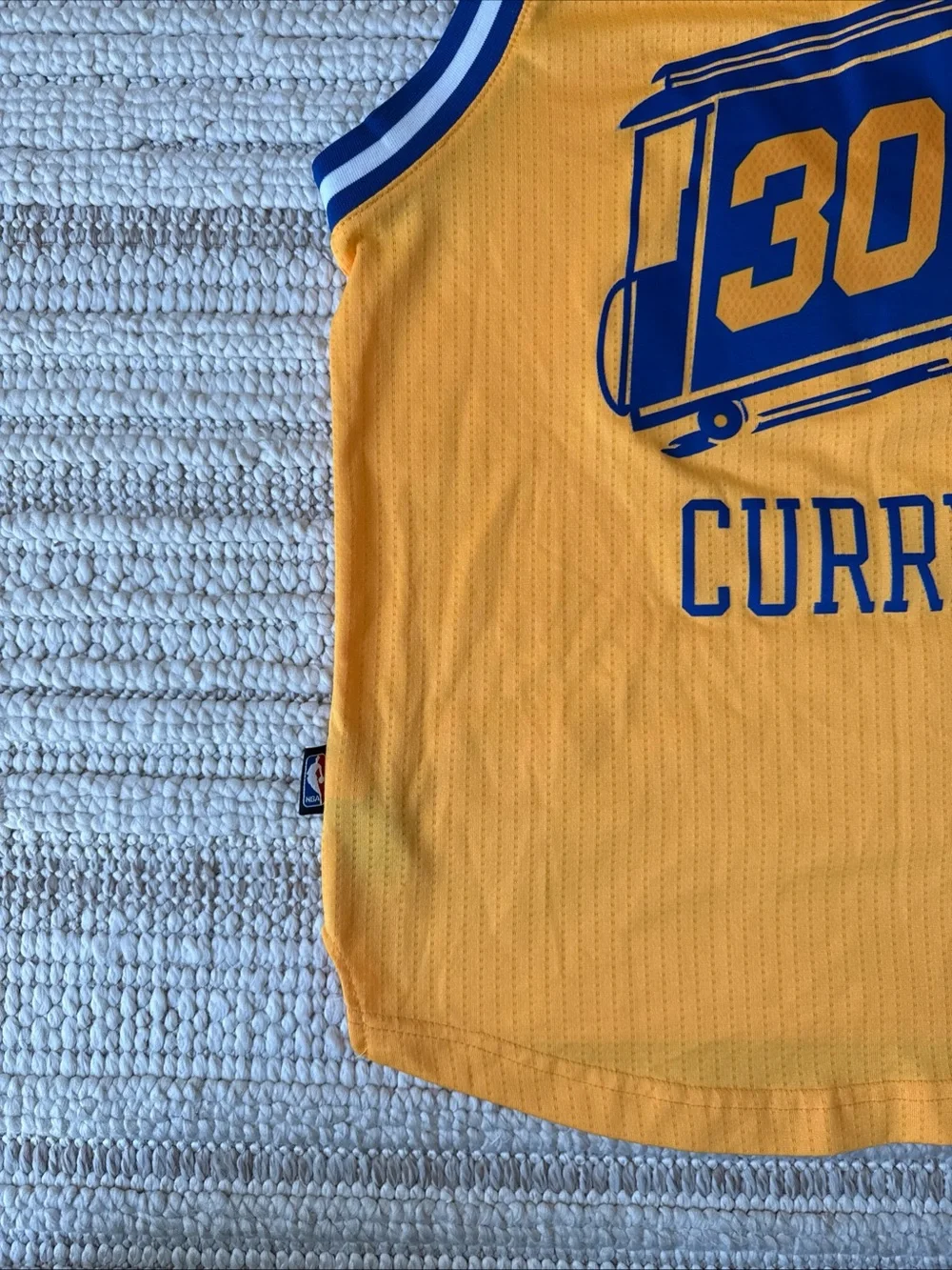 Adidas Steph Curry #30 Golden State Warriors Jersey Youth Med +2 Length THE CITY